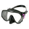 Frameless Mask Black Fuchsia Product Image