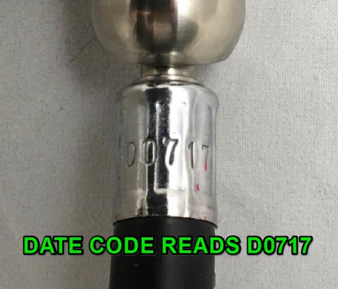 Atomic Aquatics quality alert, date code reads D0717