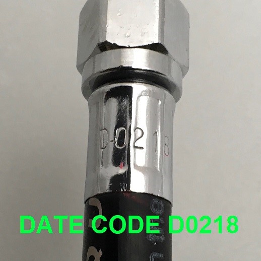 Atomic Aquatics Quality Alert image, DATE CODE D0218