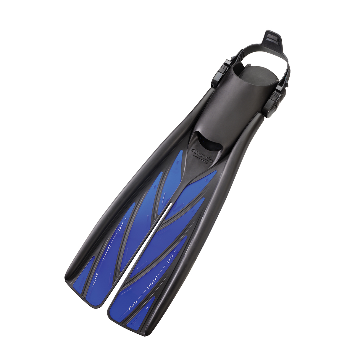 Atomic Aquatics Open Heel SplitFin product image, blue