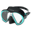 Atomic Aquatics SubFrame Mask Black, Aqua Product Image