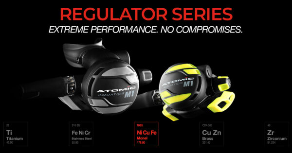 Atomic Aquatics Regulator Series M1 Regulator and Octo