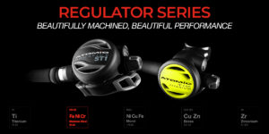 Atomic Aquatics Regulator Series – ST1 Regulator & Ti2 Octo