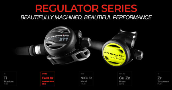 Atomic Aquatics Regulator Series ST1 regulator and Ti2 Octo blog post header